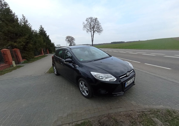 Ford Focus cena 23900 przebieg: 142896, rok produkcji 2013 z Chęciny małe 466